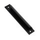 thumbnail image 1 of Manija de puerta de aluminio de 120 mm para gabinete abatible de madera maciza, manija de puerta de 120 mm, color negro, 1 of 8