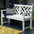 thumbnail image 2 of POLYWOOD&reg; Chippendale Recycled Plastic 4 ft. Bench, 2 of 6
