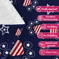 thumbnail image 7 of Flannel Fleece Throw Blanket, Soft Large Throw Blanket, Lightweight Cozy Plush Throw Blanket Fit Sofa Bed, 50"x60", Dog Paws, 7 of 7