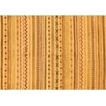 thumbnail image 1 of Ahgly Company Indoor Rectangle Abstract Orange Modern Area Rugs, 8' x 12', 1 of 4
