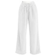 thumbnail image 3 of Luvrsol Womens Sweatpants Fleece Casual Solid Wide Straight Leg Pants Relaxed Fit Long Athletic Lounge Pants S-3XL, 3 of 5