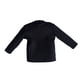 thumbnail image 1 of Camisa de manga larga para disfraz de muñeca en miniatura, camiseta básica informal para muñeca, escala 1/12 negro, 1 of 9