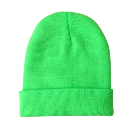 

Dadaria Cowgirl Hats Women Winter Warm Cable Crochet Knit Hat Beanie Cap Style Skull Trendy Cap Green Women Men