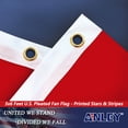 thumbnail image 6 of Anley (4 Pack) USA Pleated Fan Flag, 3x6 Ft American US Bunting Flags Patriotic Stars & Stripes - United States Half Fan Banner, 6 of 6