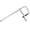 Silver + Steel#77, variant on Bar Clamps Set for Woodworking and Welding, Drop Forged Steel F Clamps 24 Inch x 4-3/4 Inch Throat, Pack of 2, Silver