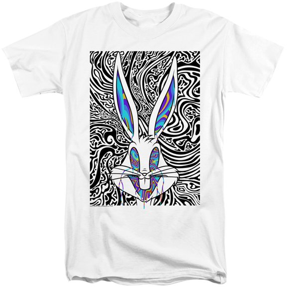 Looney Tunes Wild BugS/S S Adult Tall 18/1 T-Shirt White