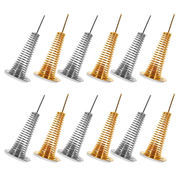 Zehuanyu  12 Pcs Car Spring Decoration Dashboard Bobbleheads Sweet Headband Adjustable Doll Toys