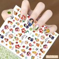 thumbnail image 1 of Negro Mickey Mouse Tigger Stitch pegatinas de uñas de dibujos animados calcomanías de arte de uñas Disney princesa Donald pato 3D pegatinas prensa en las uñas Dengxun unisex, 1 of 2
