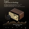 thumbnail image 3 of Wooden Retro Classic Soundbox Bluetooth-Compatible 5.0 Stereo Speaker Surround Super Bass Subwoofer Radio For Computer ,High Sound, 3 of 6
