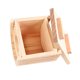 thumbnail image 5 of SOPOTUTU Casita Beige De Madera Natural Para Hámster Con Redonda Divertida, 5 of 5