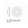 thumbnail image 4 of Winstop Brake Rotor, Front WS248170, Land Rover Range Rover 2009-2006, 4 of 4