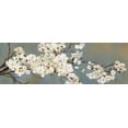 thumbnail image 2 of Jensen, Asia 24x11 White Modern Wood Framed Museum Art Print Titled - Kimono I, 2 of 4