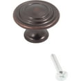 thumbnail image 6 of Charlotte Cabinet Knob, 1-3/8 Inches, 10-Pack, Satin Nickel by Stone Harbor Hardware, 6 of 19
