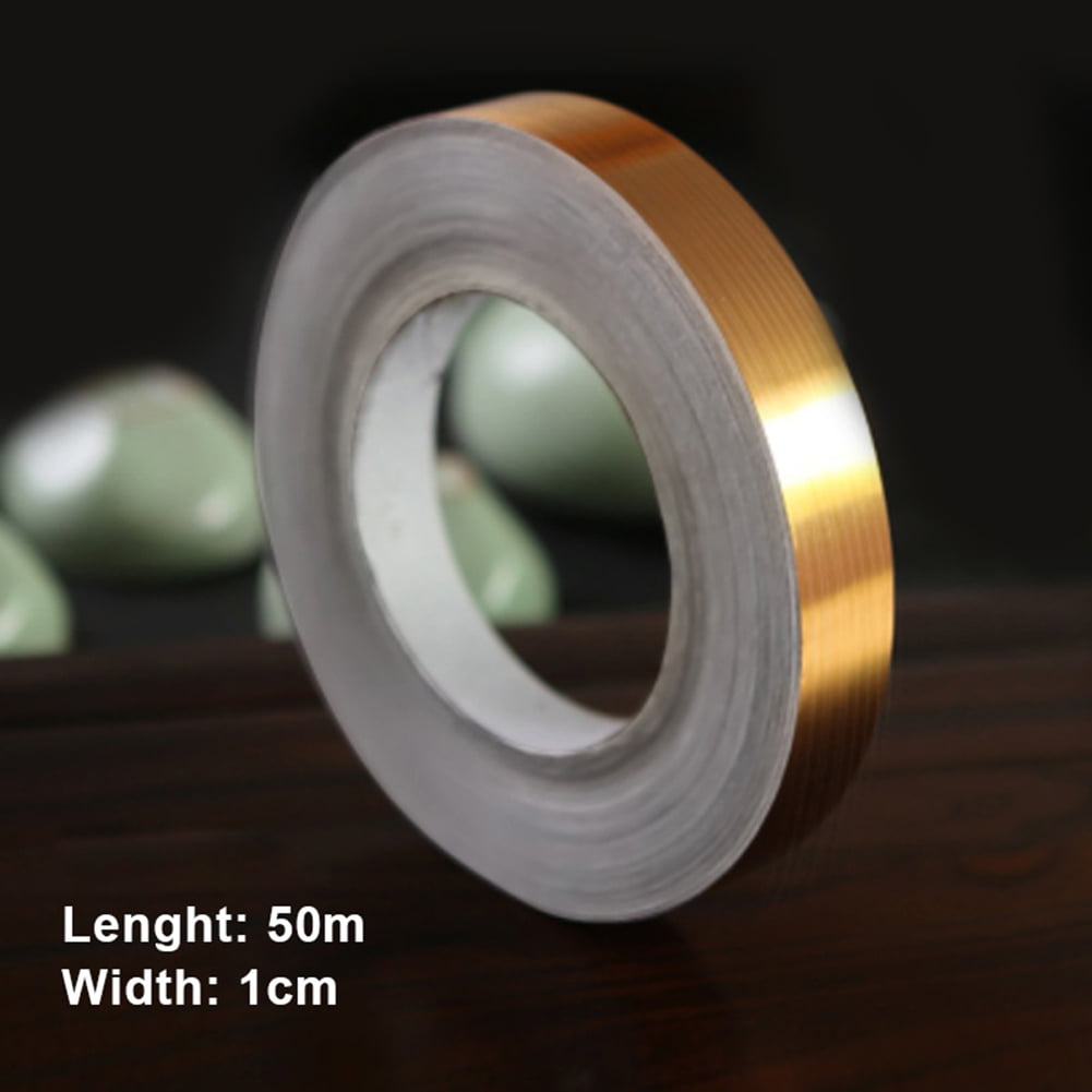 Buy Golden Tape - Tile Gap Sticker Waterproof 50 Meters Tape, Self