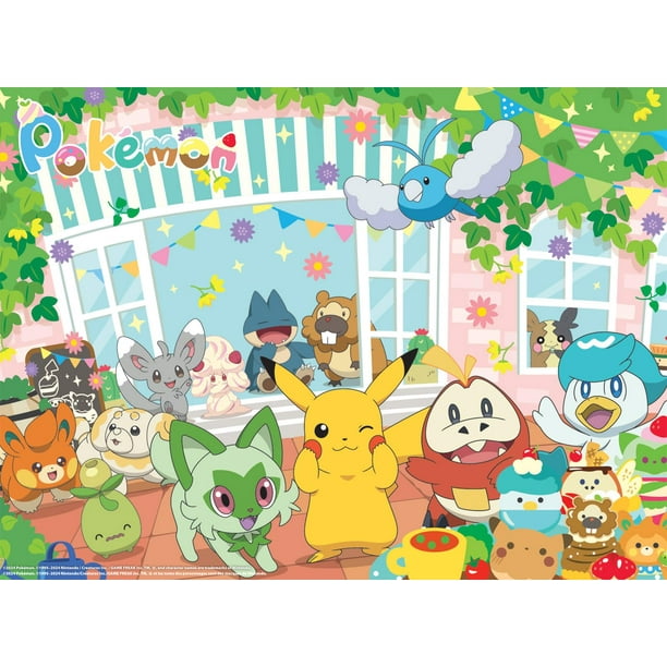 Rompecabezas Buffalo Games Pokemon Happy Cafe 1000 piezas