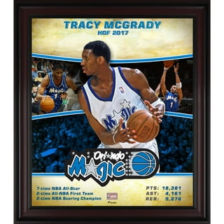 Framed Tracy McGrady Orlando Magic Autographed Black and Blue Split  Mitchell & Ness 2003-2004 Swingman Jersey - Autographed NBA Jerseys at  's Sports Collectibles Store