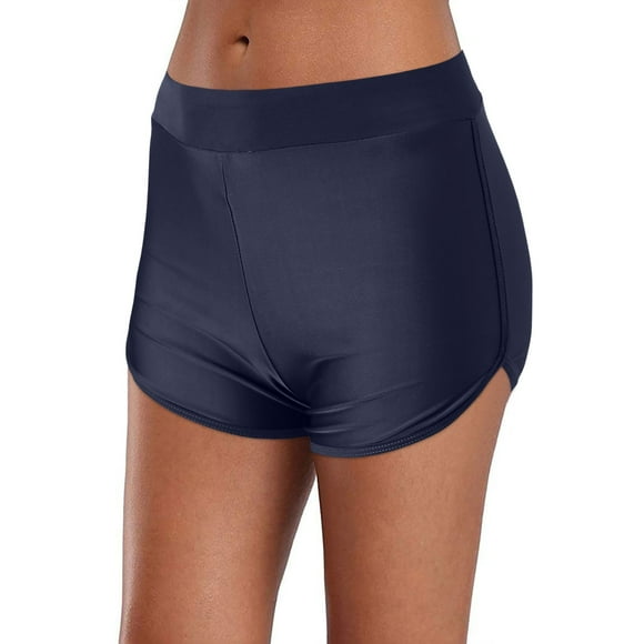 MITCOWBOY Womens Swimsuits Bikini High Bottom Swim Pants Women Waisted Bikini Bathing Shorts Swimwear Tankinis Sets String Triangle Bikini Sets Tankini Swimsuits for Women Blue 2XL Clearance！
