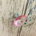 thumbnail image 3 of Wosthever 10 pomos de cristal para cajón y puerta de armario con corte de diamantes, actualización moderna y elegante para muebles únicos Decoración del hogar Rosa, 3 of 6