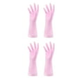 thumbnail image 3 of Injueey 2 uds guantes de limpieza antideslizantes mitones universales accesorio de para el hogar al aire libre Unisex ligero cocina rosa Rosa 2piezas, 3 of 6