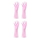 thumbnail image 4 of Wosthever 2 uds guantes impermeables mitones universales Cool Fit accesorio de limpieza para el hogar hombres mujeres ropa del hogar aparatos Rosa 2piezas, 4 of 6