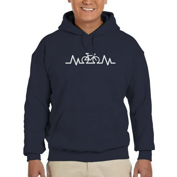 Bike Lifestyle Hoodie Men -GoatDeals Designs, Male Large