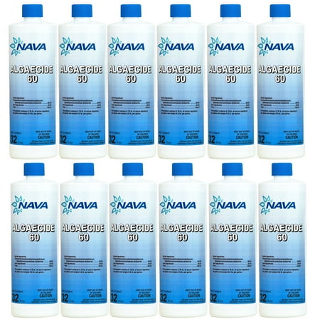 60% Algaecide - Nava Poly Algaecide 60 - (12) 32 oz. Bottle