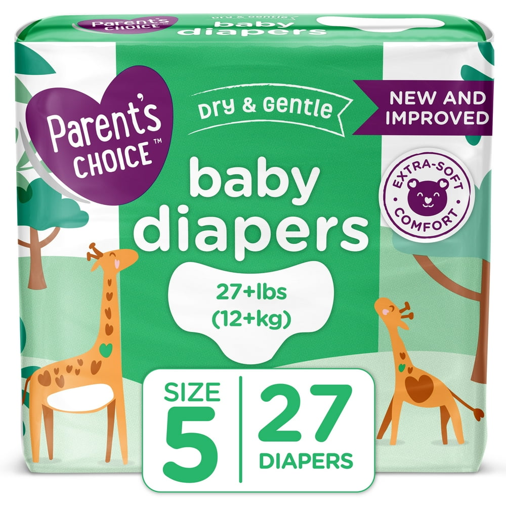 parent-s-choice-dry-and-gentle-baby-diapers-size-5-27-count-walmart