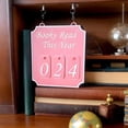 thumbnail image 3 of Toystoory Estantería colgante de ABS para libros, decoración de librerías, libros de moda, elegantes, para leer durante todo el año. Decoración del hogar marrón 30 marcas, 3 of 6