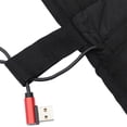 thumbnail image 3 of Colchoneta de dormir con calefacción USB Colchón de camping de 7 zonas ajustable de 3 niveles (gris), 3 of 7