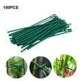 thumbnail image 2 of Sky Pro Adjustable Plant Ties, 13 cm Twist Ties Green 100 Pieces 100 Pack, 2 of 5