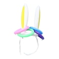 thumbnail image 3 of Juego de lanzamiento de orejas de conejo inflables, juguetes novedosos para fiestas de Pascua, orejas de conejo inflables Amarillo, 3 of 8