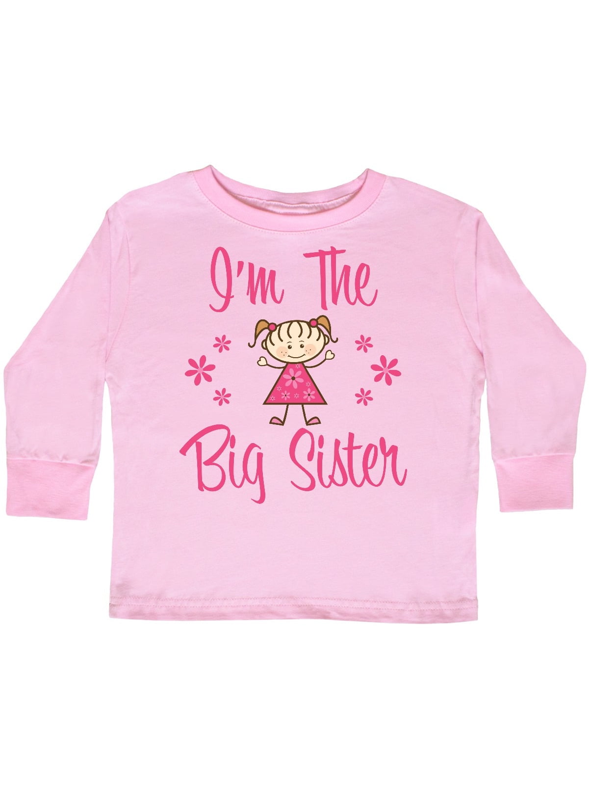 inktastic Big Sistersaurus Toddler Long Sleeve T-Shirt