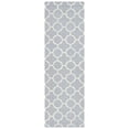thumbnail image 2 of SAFAVIEH Cambridge Leonard Geometric Wool Runner Rug, Light Blue/Ivory, 2'6" x 14', 2 of 7