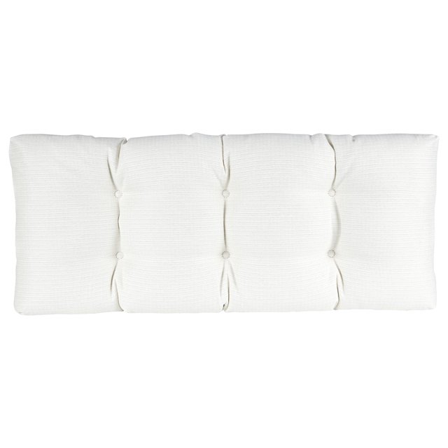 Klear Vu The Gripper Omega Cojín Antideslizante Para Banco Para Muebles De Interior, Entrada, Almacenamiento, Ventana Salediza, Rincón De Esquina O Asiento De Piano, 33 Pulgadas, 01 Marfil
