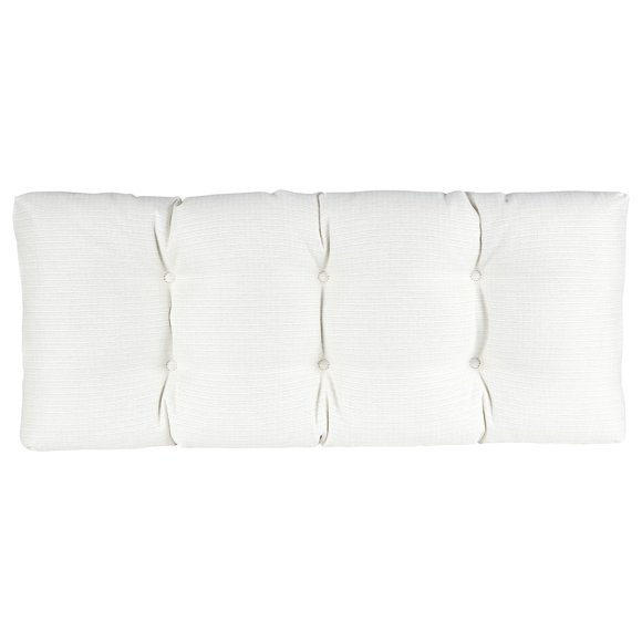 Klear Vu The Gripper Omega Cojín Antideslizante Para Banco Para Muebles De Interior, Entrada, Almacenamiento, Ventana Salediza, Rincón De Esquina O Asiento De Piano, 33 Pulgadas, 01 Marfil