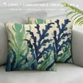 thumbnail image 3 of Creowell Seaweed Green Throw Pillow Covers Fall Farmhouse Print Decorative Pillows for Couch Outdoor Pillows Case, Pillow Cover for Living Room Bedroom Cushion Covers for Home Decor, 3 of 5