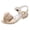 Gold, variant on Girls' Rhinestone Sandals Girls' Glitter Sandals Girls' Fashion Sandals Children Shoes Fashion Thick Soles With Diamond Butterfly Sandals Summer Open Toe Student Dance Princess Shoes