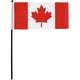 Petit Drapeau du Canada - avec Bâton, 5" x 10" – image 1 sur 1