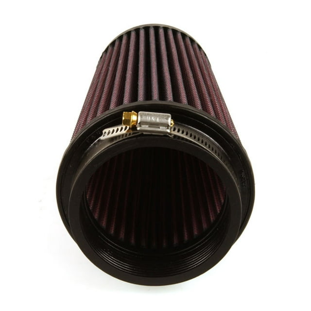 K&N Universal Clamp-On Air Intake Filter: High Performance, Premium, Washable, Replacement Filter: Flange Diameter: 3.5 In, Filter Height: 7 In, Flange Length: 0.875 In, Shape: Round Tapered, RU-3130