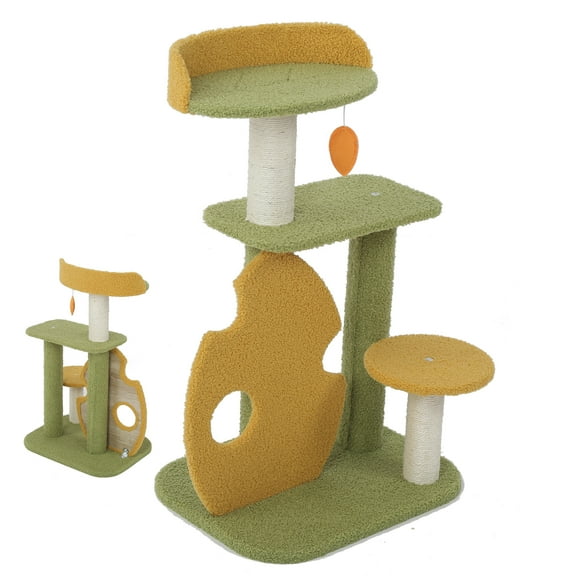 Cat Scratching Posts, Exercise Rain Forest Cat Climbing Frame Attractive For Cats