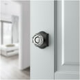 thumbnail image 3 of Baldwin PV.CRY.TAR Crystal Privacy Door Knob Set with Traditional Arch Trim from, Polished Chrome, 3 of 7