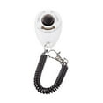 thumbnail image 2 of Flmtop Dog Puppy Pet Button Clicker Sound Keyring Clip Obedience Training Teaching Tool White, 2 of 9