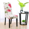 thumbnail image 5 of Unique Bargains Stretch Spandex Dining Chair Covers Protector Set of 2, 5 of 7