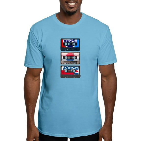 CafePress - Pepsi Flashback Tapes Fitted T Shirt - Fitted T-Shirt, Vintage Fit Soft Cotton Tee