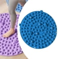 thumbnail image 3 of Serenable Foot Massage Pad, Pressure Point Mat, Acupressure Foot Mat, Massager, PP Material, Easy to Clean And Carry, for Women And Men, Home, Office, Travel. Blue, 3 of 6