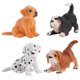 thumbnail image 1 of 4pcs Figuras de perro Playset Figuras de cachorro realistas Perros Animales Juguete Estilo aleatorio, 1 of 5