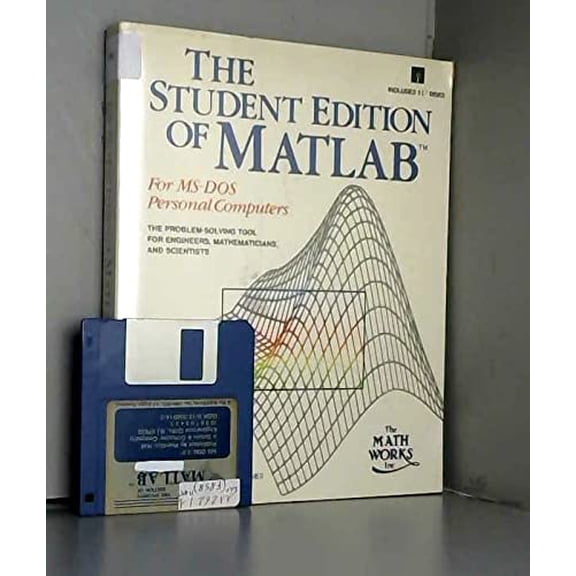 Pre-Owned The Student Edition of Matlab: Ms DOS 3.5" Book/Disk Pack (The Matlab Curriculum Series) Paperback