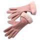 thumbnail image 1 of Velvet Gloves Espesar Moda más Velvet táctil antideslizante Mantener los guantes térmicos de invierno para gimnasio Sport - N702 rosa Sunnimix Guantes cálidos, 1 of 6