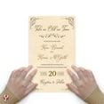 thumbnail image 3 of Natural Stationery Parchment Paper – Great for Writing, Certificates, Menus and Wedding Invitations | 24lb Bond Paper | 8.5 x 14” | 50 Sheets Per Pack, 3 of 6