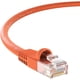 thumbnail image 1 of Piezas de instalación de cables Cat6 con arranque UTP, naranja, 1,8 m, paquete de 10, 1 of 6